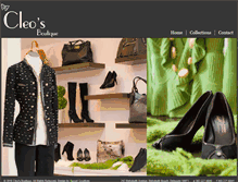 Tablet Screenshot of cleosrehoboth.com